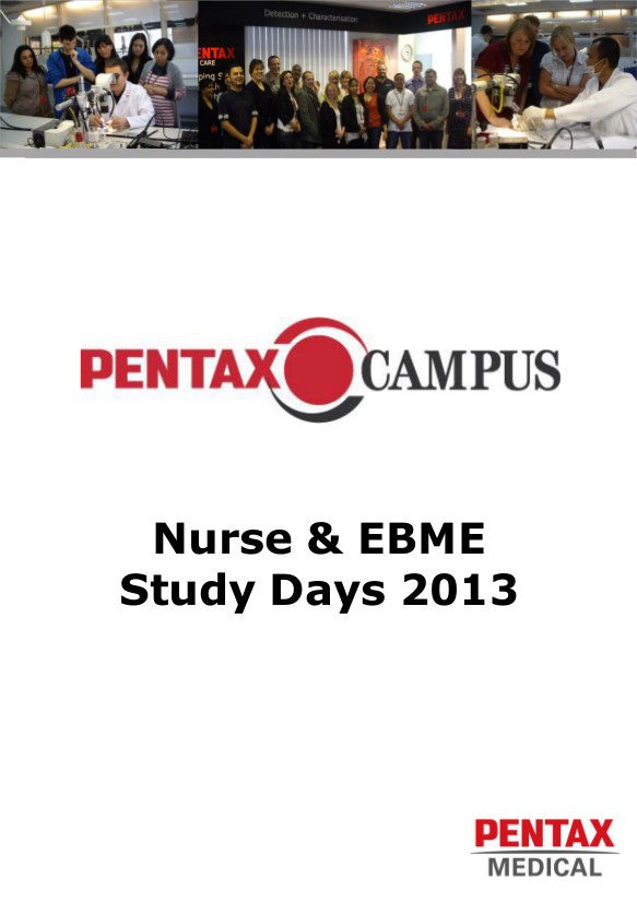 Nurse & EBME Study Days 2013